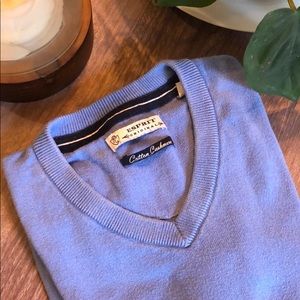 Cotton & Cashmere V-Neck Sweater